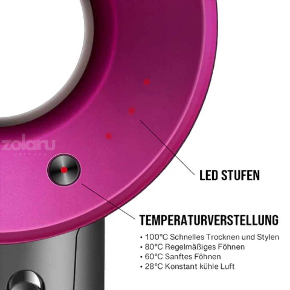AeroDry Pro - Hochleistungs-Föhn mit intelligenter Temperaturkontrolle
